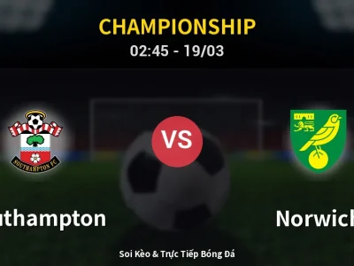 Kết Quả: Southampton 1-0 Norwich – Highlight & Bàn Thắng | Championship