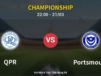 Soi Kèo QPR vs Portsmouth – 22:00 21/03 | Nhận Định, Dự Đoán Tỷ Số