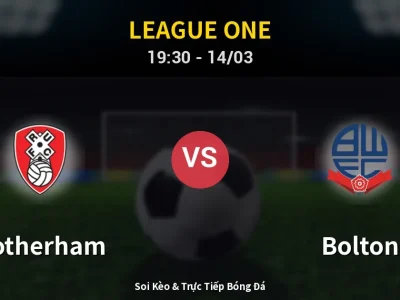 Kết Quả: Rotherham 2-2 Bolton – Highlight & Bàn Thắng | League One