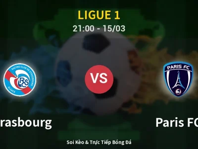 Soi Kèo Strasbourg vs Paris FC – 21:00 15/03 | Nhận Định, Dự Đoán Tỷ Số