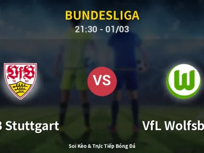 🔴 Trực Tiếp: VfB Stuttgart 3-0 VfL Wolfsburg – Link Xem Bundesliga (Full HD)