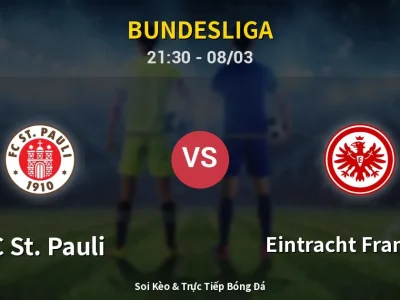 Soi Kèo FC St. Pauli vs Eintracht Frankfurt – 21:30 08/03 | Nhận Định, Dự Đoán Tỷ Số
