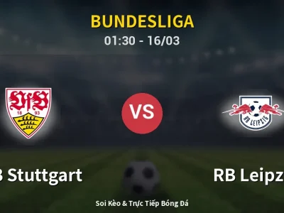🔴 Trực Tiếp: VfB Stuttgart 0-0 RB Leipzig – Link Xem Bundesliga (Full HD)