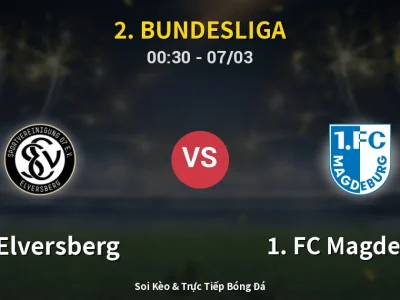 Kết Quả: SV Elversberg 1-0 1. FC Magdeburg – Highlight & Bàn Thắng | 2. Bundesliga