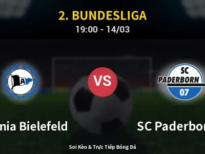 Kết Quả: Arminia Bielefeld 2-2 SC Paderborn 07 – Highlight & Bàn Thắng | 2. Bundesliga