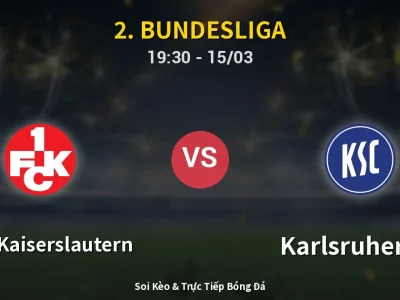 Soi Kèo 1. FC Kaiserslautern vs Karlsruher SC – 19:30 15/03 | Nhận Định, Dự Đoán Tỷ Số