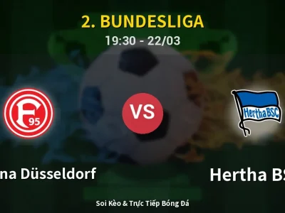 🔴 Trực Tiếp: Fortuna Düsseldorf 2-4 Hertha BSC – Link Xem 2. Bundesliga (Full HD)