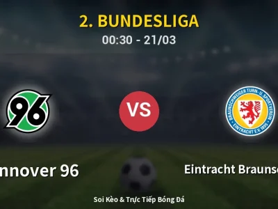 Kết Quả: Hannover 96 1-0 Eintracht Braunschweig – Highlight & Bàn Thắng | 2. Bundesliga