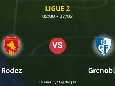 Kết Quả: Rodez 1-0 Grenoble – Highlight & Bàn Thắng | Ligue 2
