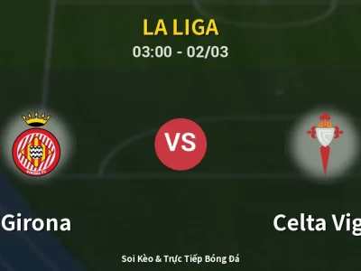 Kết Quả: Girona 1-2 Celta Vigo – Highlight & Bàn Thắng | La Liga