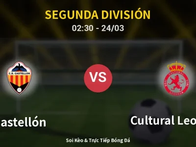 Kết Quả: Castellón 1-1 Cultural Leonesa – Highlight & Bàn Thắng | Segunda División