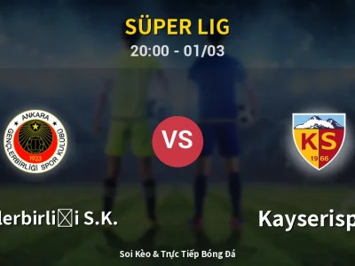 Kết Quả: Gençlerbirliği S.K. 0-0 Kayserispor – Highlight & Bàn Thắng | Süper Lig