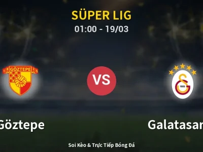 Soi Kèo Göztepe vs Galatasaray – 01:00 19/03 | Nhận Định, Dự Đoán Tỷ Số