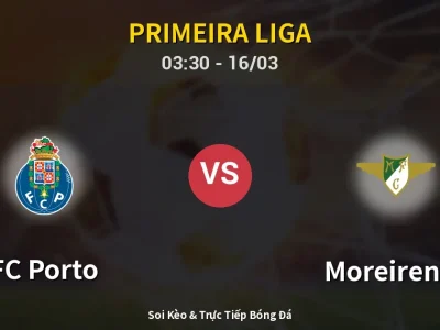 Soi Kèo FC Porto vs Moreirense – 03:30 16/03 | Nhận Định, Dự Đoán Tỷ Số
