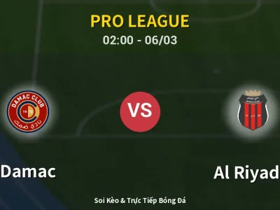 Kết Quả: Damac 3-0 Al Riyadh – Highlight & Bàn Thắng | Pro League