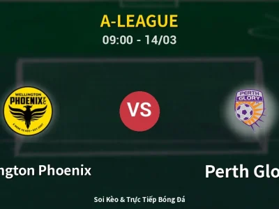 Kết Quả: Wellington Phoenix 2-0 Perth Glory – Highlight & Bàn Thắng | A-League