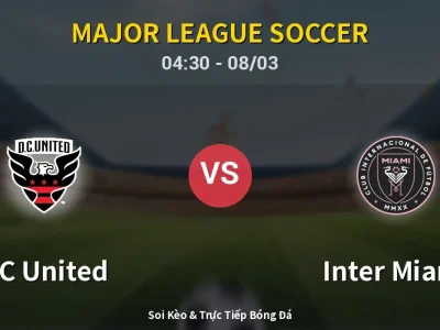 Kết Quả: DC United 1-2 Inter Miami – Highlight & Bàn Thắng | Major League Soccer