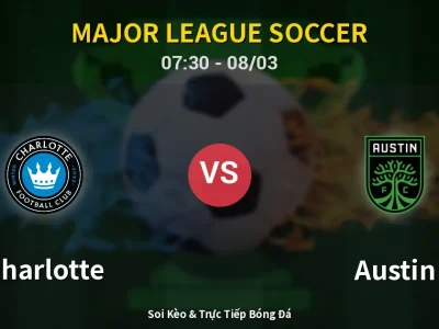 Kết Quả: Charlotte 3-1 Austin – Highlight & Bàn Thắng | Major League Soccer