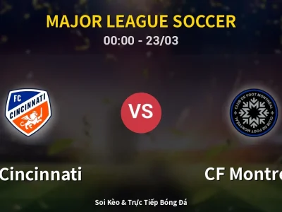 Kết Quả: FC Cincinnati 4-3 CF Montreal – Highlight & Bàn Thắng | Major League Soccer