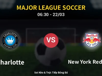 Kết Quả: Charlotte 6-1 New York Red Bulls – Highlight & Bàn Thắng | Major League Soccer