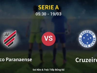 Kết Quả: Atletico Paranaense 2-1 Cruzeiro – Highlight & Bàn Thắng | Serie A