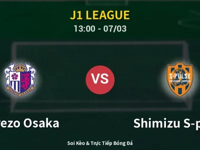 Kết Quả: Cerezo Osaka 0-0 Shimizu S-pulse – Highlight & Bàn Thắng | J1 League