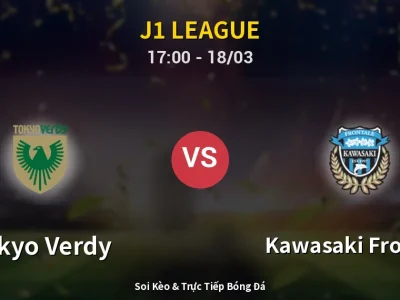 Kết Quả: Tokyo Verdy 0-2 Kawasaki Frontale – Highlight & Bàn Thắng | J1 League