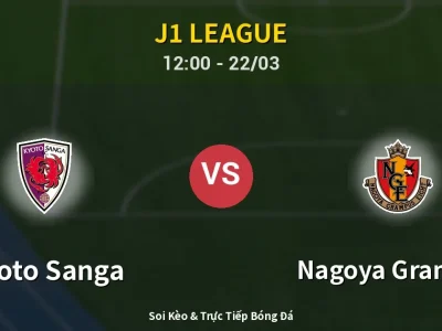 Kết Quả: Kyoto Sanga 1-1 Nagoya Grampus – Highlight & Bàn Thắng | J1 League