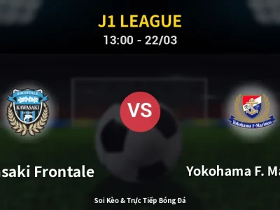Kết Quả: Kawasaki Frontale 0-5 Yokohama F. Marinos – Highlight & Bàn Thắng | J1 League