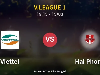 Soi Kèo Viettel vs Hai Phong – 19:15 15/03 | Nhận Định, Dự Đoán Tỷ Số