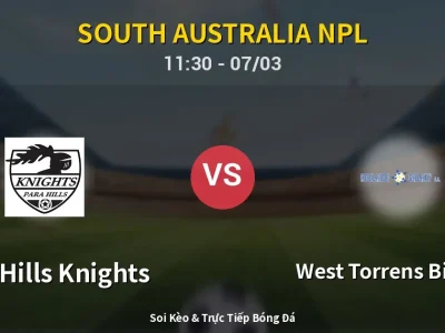 Kết Quả: Para Hills Knights 2-2 West Torrens Birkalla – Highlight & Bàn Thắng | South Australia NPL