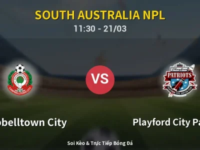 Kết Quả: Campbelltown City 2-1 Playford City Patriots – Highlight & Bàn Thắng | South Australia NPL