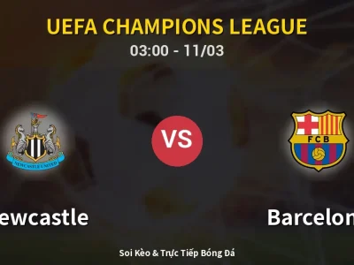 Kết Quả: Newcastle 1-1 Barcelona – Highlight & Bàn Thắng | UEFA Champions League