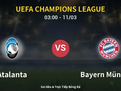 Kết Quả: Atalanta 1-6 Bayern München – Highlight & Bàn Thắng | UEFA Champions League
