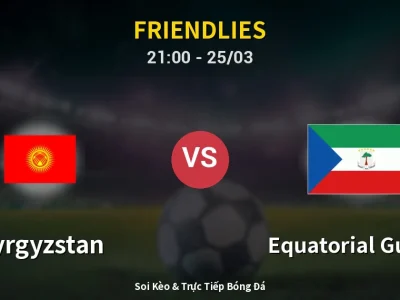 Soi Kèo Kyrgyzstan vs Equatorial Guinea – 21:00 25/03 | Nhận Định, Dự Đoán Tỷ Số
