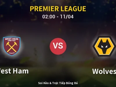 Soi Kèo West Ham vs Wolves – 02:00 11/04 | Nhận Định, Dự Đoán Tỷ Số
