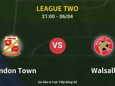 Soi Kèo Swindon Town vs Walsall – 21:00 06/04 | Nhận Định, Dự Đoán Tỷ Số