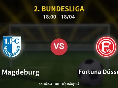 Soi Kèo 1. FC Magdeburg vs Fortuna Düsseldorf – 18:00 18/04 | Nhận Định, Dự Đoán Tỷ Số