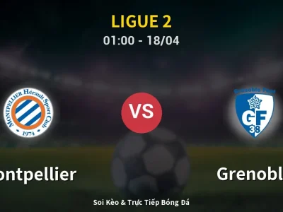Soi Kèo Montpellier vs Grenoble – 01:00 18/04 | Nhận Định, Dự Đoán Tỷ Số
