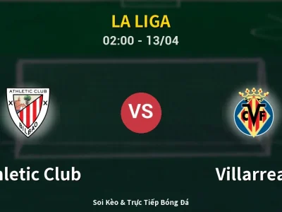 Kết Quả: Athletic Club 1-2 Villarreal – Highlight & Bàn Thắng | La Liga
