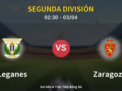 Kết Quả: Leganes 1-1 Zaragoza – Highlight & Bàn Thắng | Segunda División