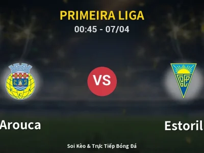 Kết Quả: Arouca 3-2 Estoril – Highlight & Bàn Thắng | Primeira Liga