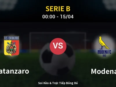 Kết Quả: Catanzaro 2-2 Modena – Highlight & Bàn Thắng | Serie B