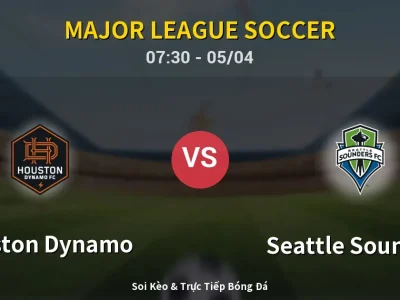 Kết Quả: Houston Dynamo 0-1 Seattle Sounders – Highlight & Bàn Thắng | Major League Soccer