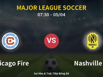 Kết Quả: Chicago Fire 1-0 Nashville SC – Highlight & Bàn Thắng | Major League Soccer