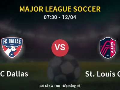 Kết Quả: FC Dallas 1-1 St. Louis City – Highlight & Bàn Thắng | Major League Soccer
