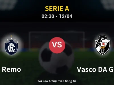 Kết Quả: Remo 1-1 Vasco DA Gama – Highlight & Bàn Thắng | Serie A