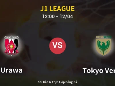 Kết Quả: Urawa 1-1 Tokyo Verdy – Highlight & Bàn Thắng | J1 League