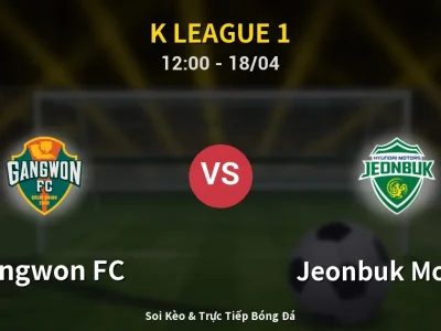 Kết Quả: Gangwon FC 1-1 Jeonbuk Motors – Highlight & Bàn Thắng | K League 1