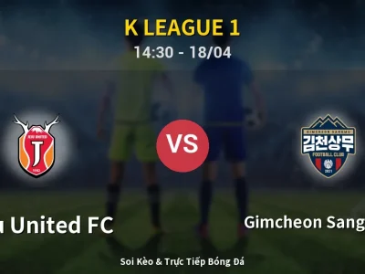 Kết Quả: Jeju United FC 1-1 Gimcheon Sangmu FC – Highlight & Bàn Thắng | K League 1